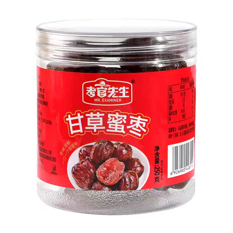 26.5月到期 考官先生甘草蜜枣罐装升级配方250g*2罐