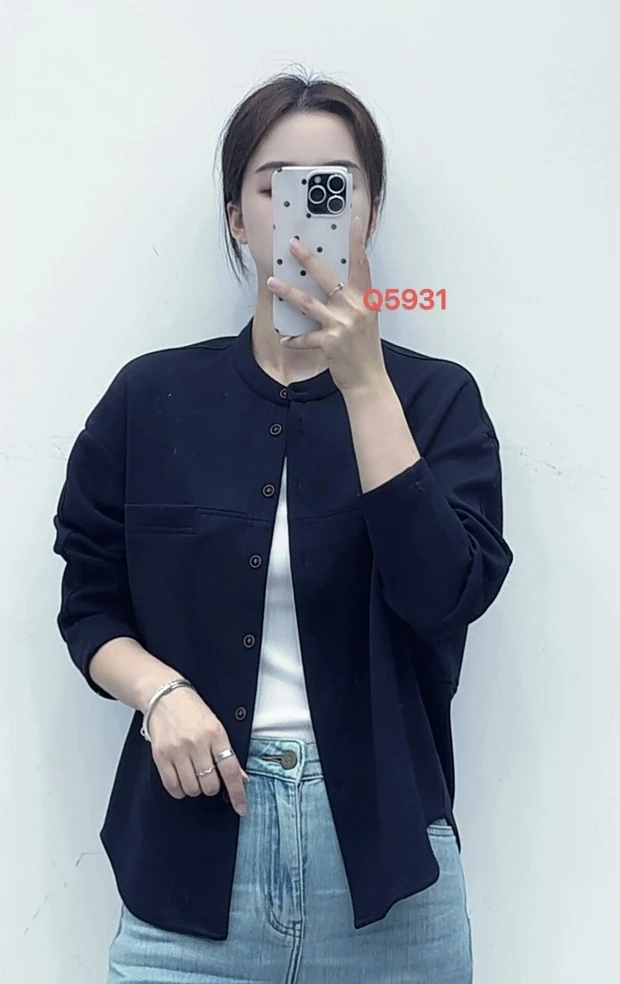 时尚早秋简约宽松百搭女士休闲潮流短外套