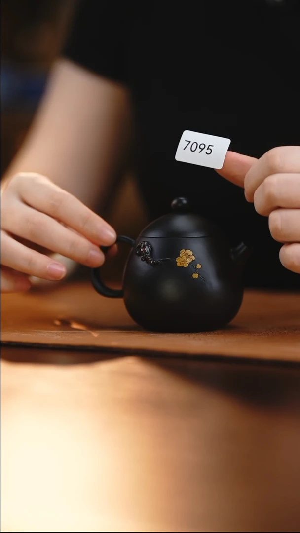 雲梦茶器紫陶茶壶7095