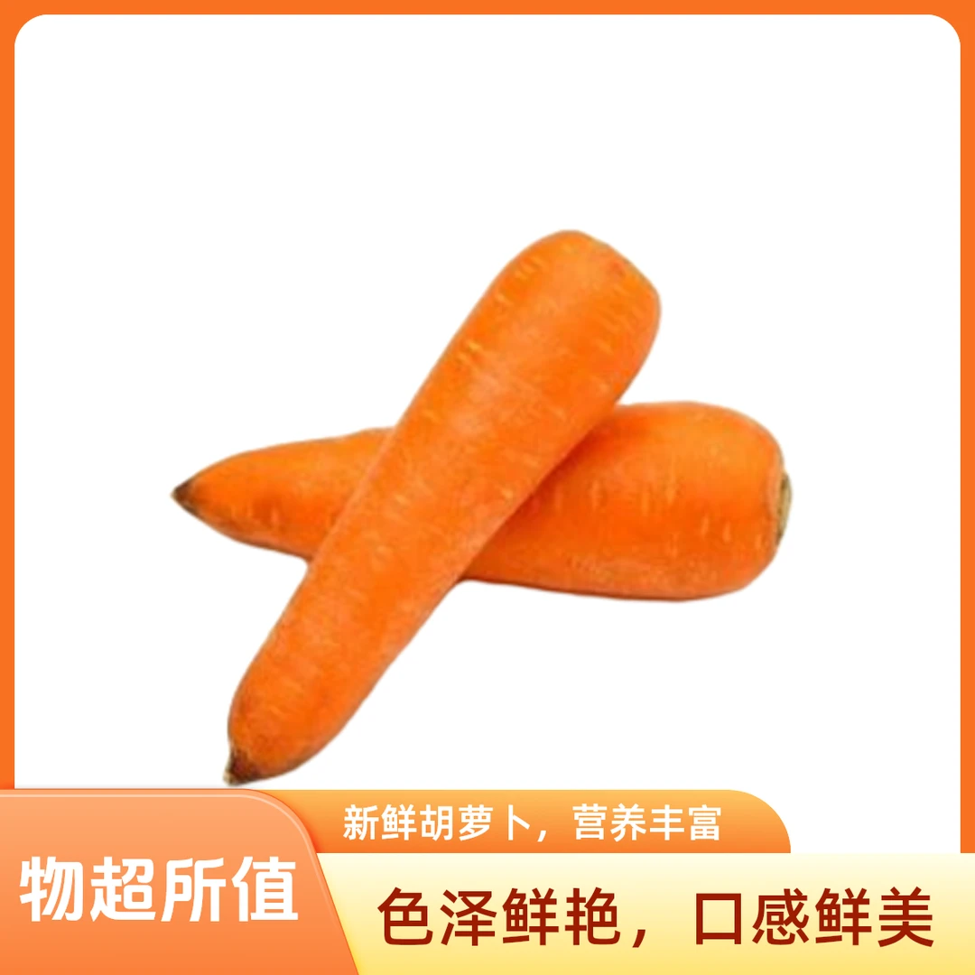 无品牌胡萝卜500g