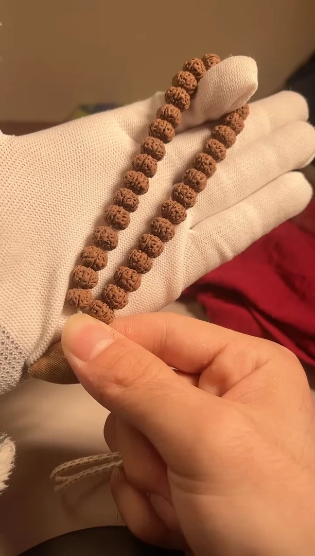 【闪购商品】金刚菩提手串定制级老树王黄尖超过备籽数支持仅退款