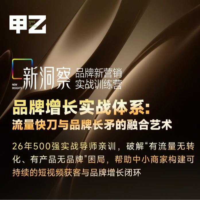 品牌增长实战体系: 流量快刀与品牌长矛的融合艺术