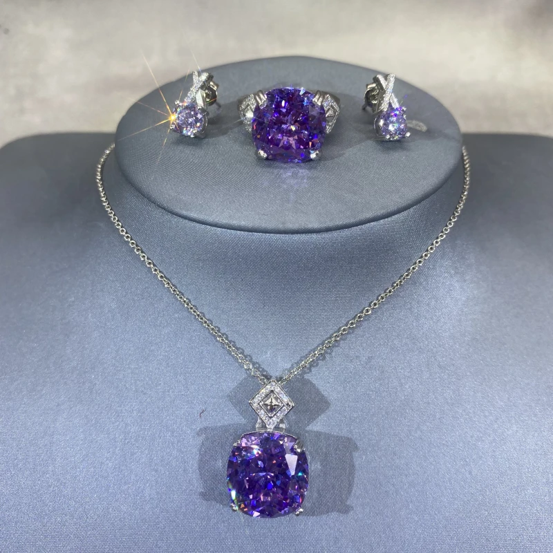 【百世璀璨 尽耀光芒】紫吊坠BDJJ047