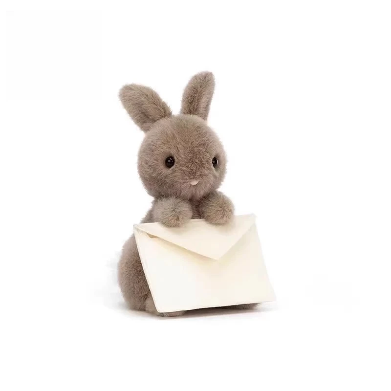英国Jelly信使兔子可爱毛绒玩具安抚娃娃公仔信封玩偶女生礼物