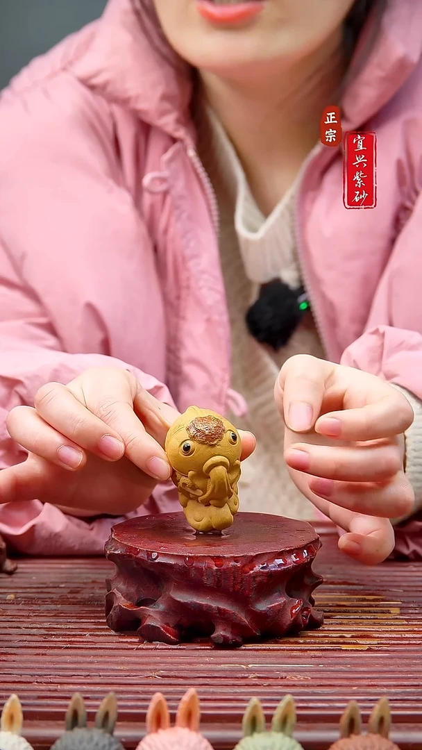 紫砂茶宠宜兴紫砂茶宠摆件