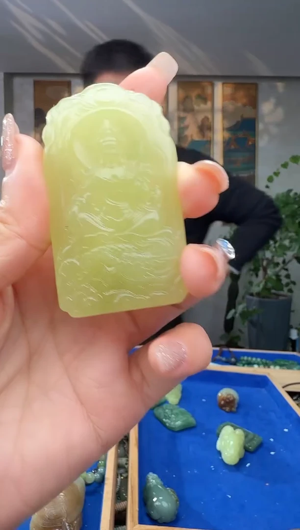 颈饰未镶嵌和田玉拍一发一