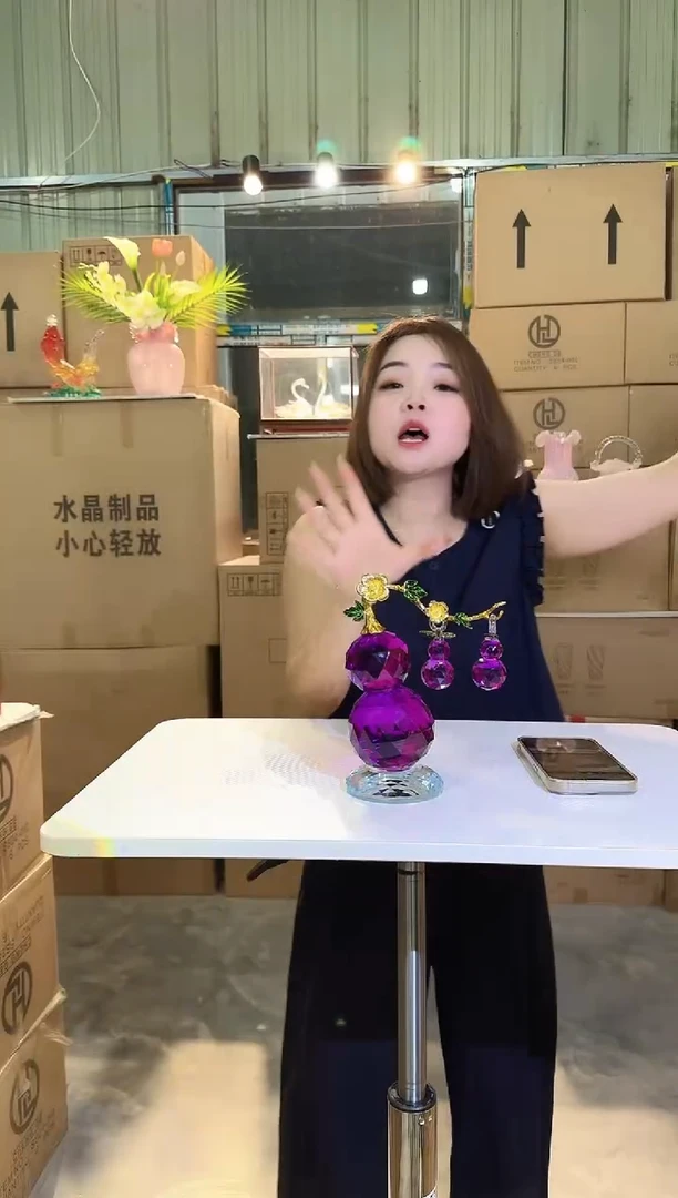 琉璃手工艺品优选花瓶花器G-早35