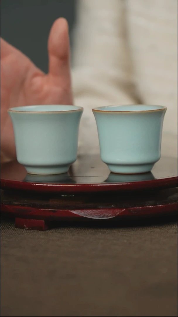 钟式杯 带底款 单只 颜色随机