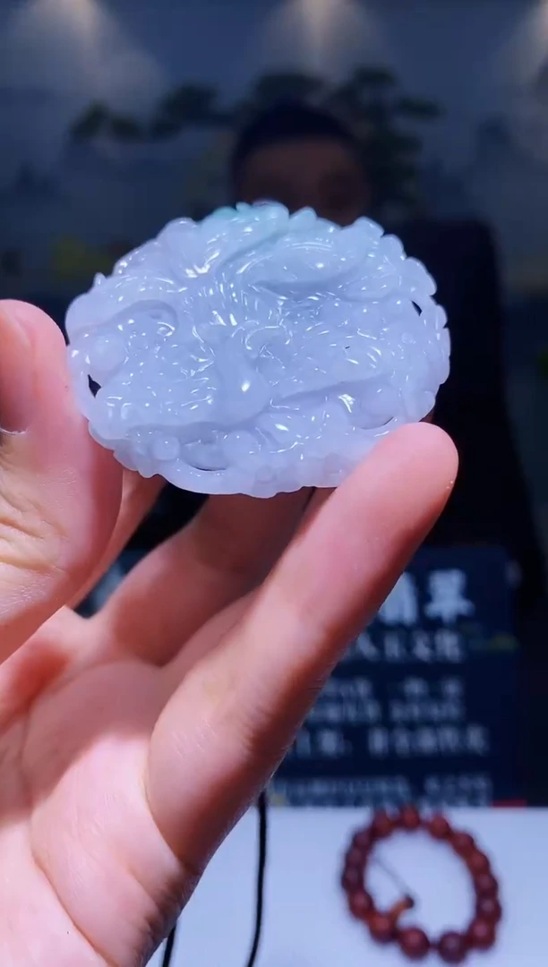 翡翠未镶嵌颈饰M-@@BSGR71749多样性发一