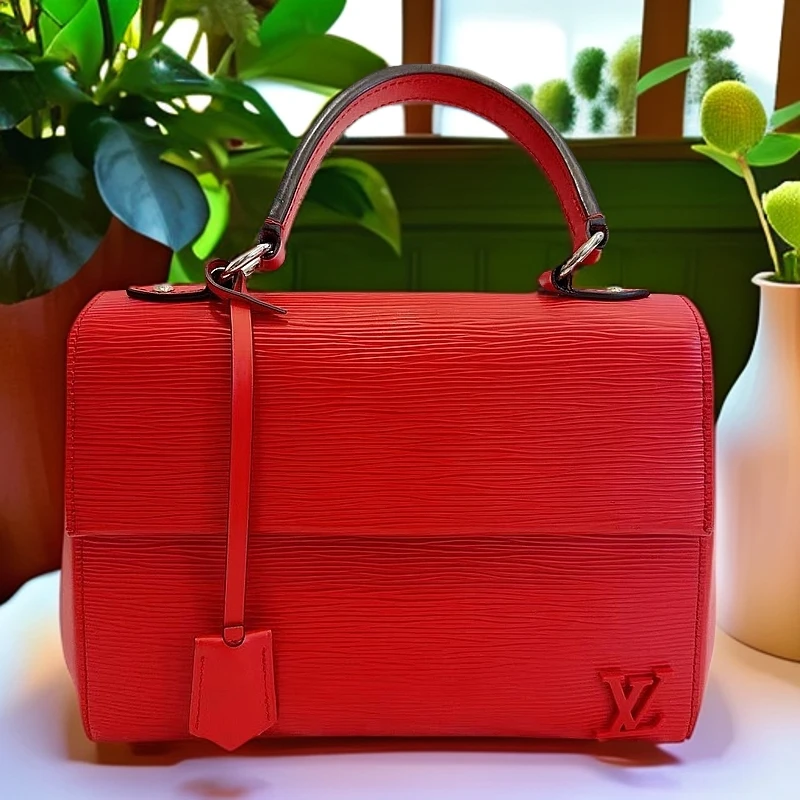 95新 LouisVuitton/路易威登  红色克鲁尼手提包 1187 2544