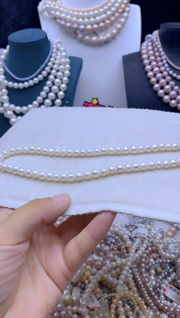淡水珍珠未镶嵌项链珍珠项链