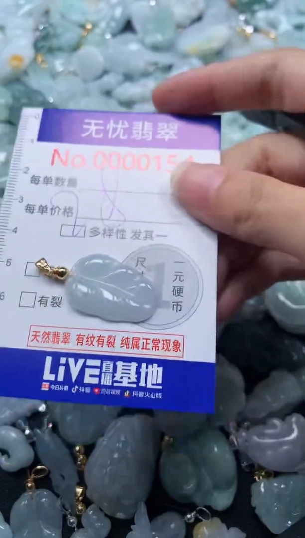 颈饰未镶嵌翡翠154