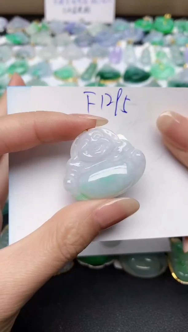 颈饰未镶嵌翡翠天然缅甸A货翡翠百元以上9元证书费自理