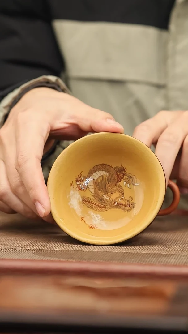 茶壶紫砂龙行天下 60毫升 主人杯