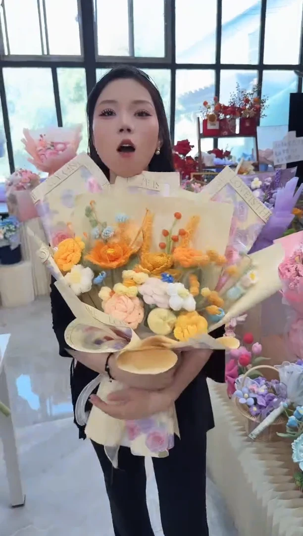非遗手工定制花束，孤品清仓！！