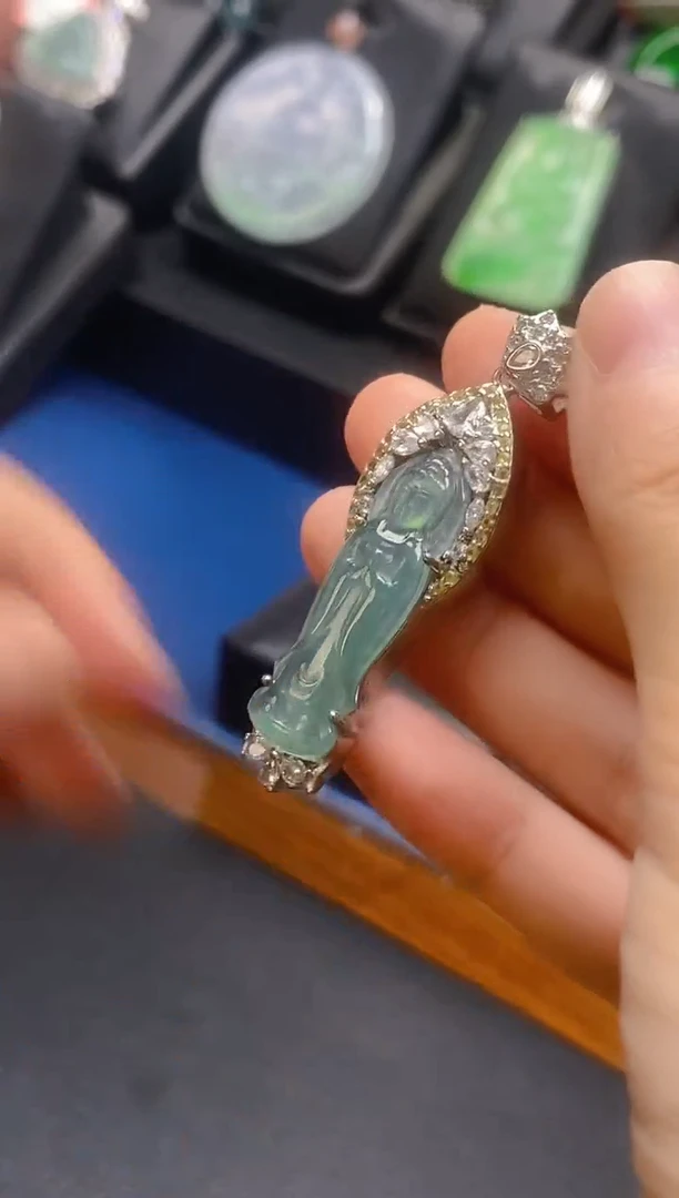 颈饰未镶嵌翡翠翠贤堂天然A货翡翠
