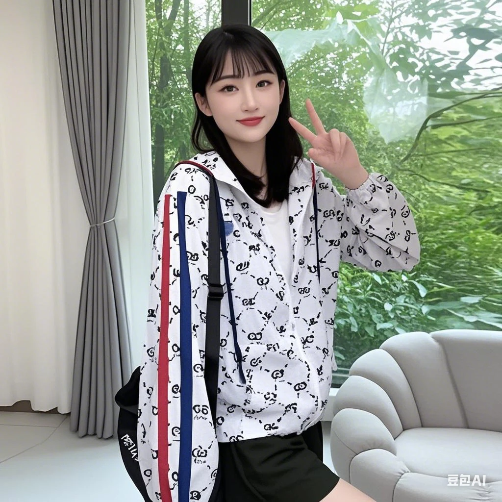 欧货时尚新款网红防晒衣女爆款宽松显瘦薄款夏季连帽冲锋衣外套