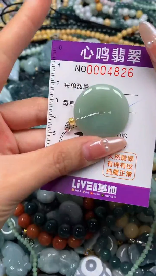 颈饰未镶嵌翡翠闪购004826