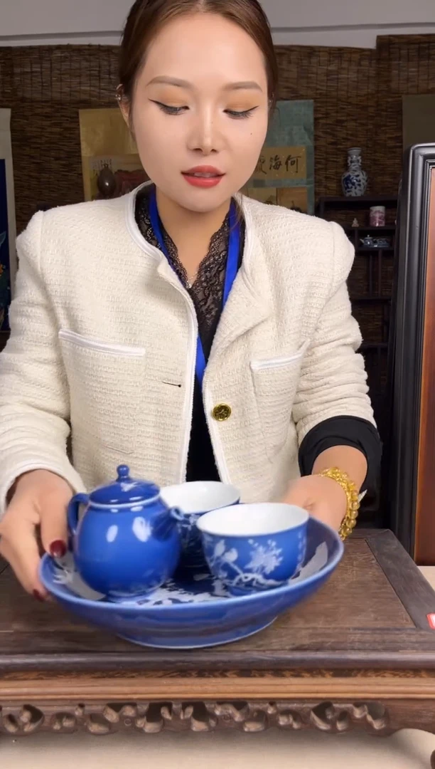 摆件陶景德镇陶瓷D612