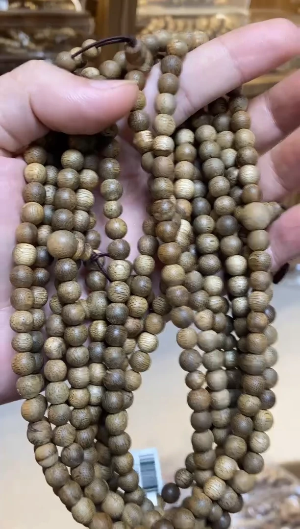 沉香手串文莱圆珠长串0.7多样性发其一