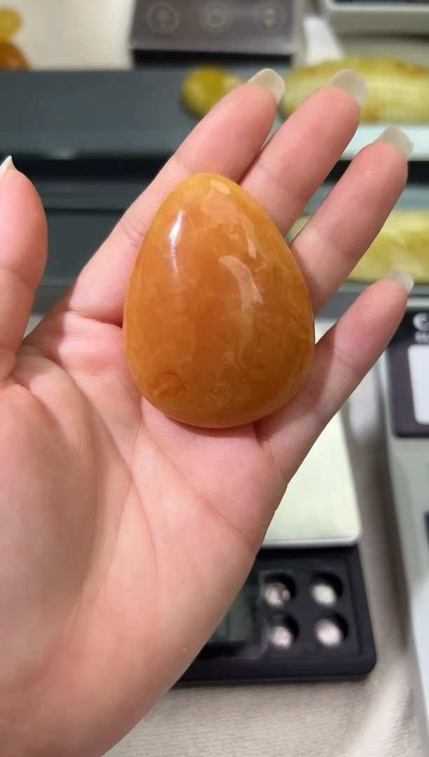 裸石琥珀未镶嵌琥珀蜜蜡吊坠