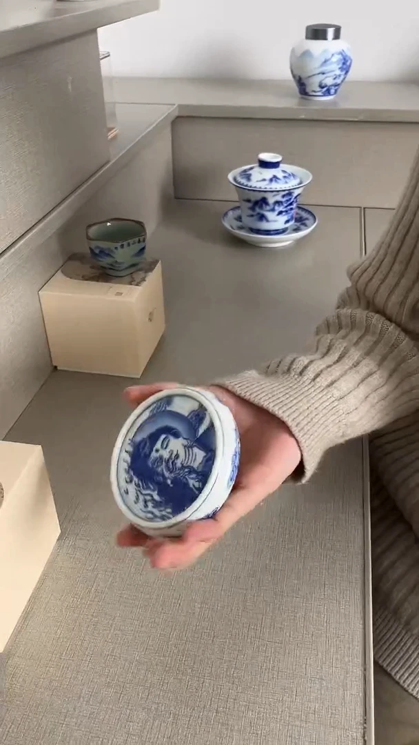 景德镇高温瓷佛盖置