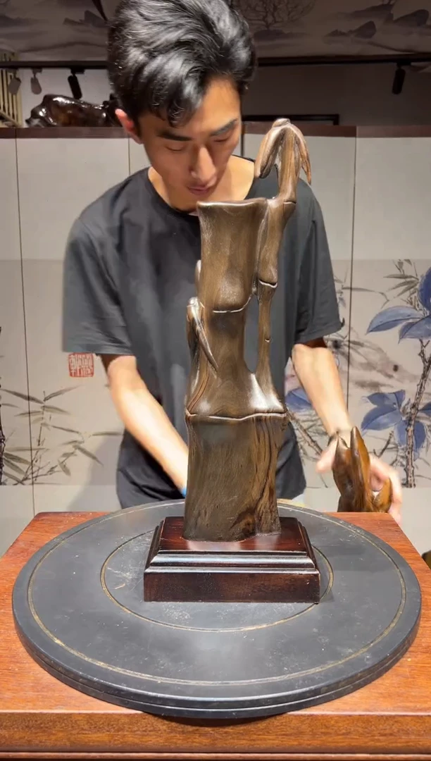 乌木类木质文玩艺术摆件