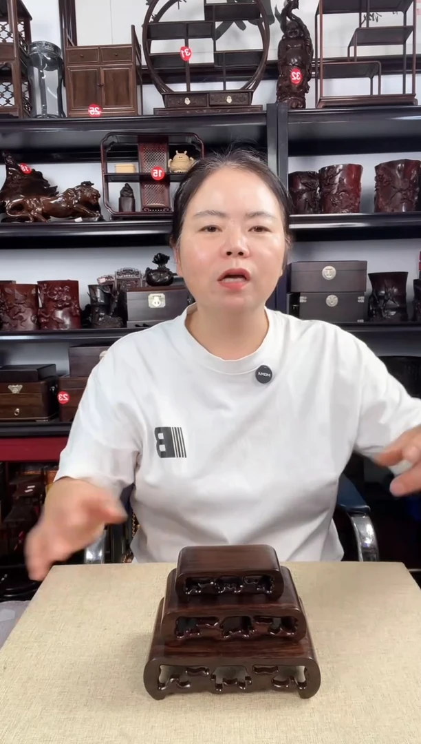 木双龙一套老李红木工艺品