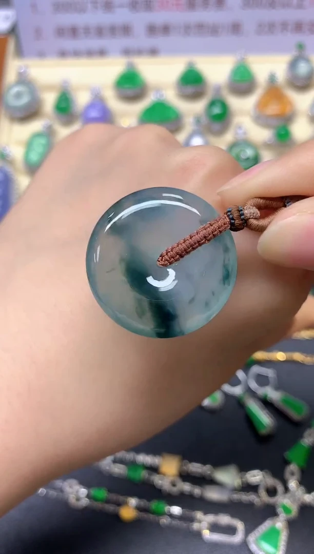 翡翠未镶嵌吊坠(不含链)吊坠|4400+440