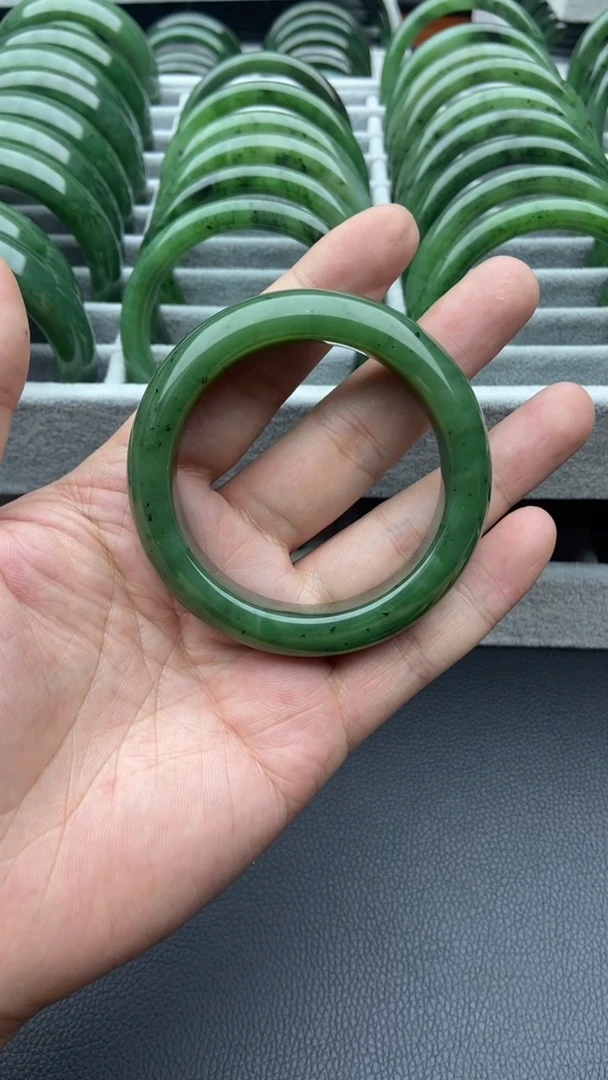 未镶嵌手镯和田玉（碧玉）54-54.5