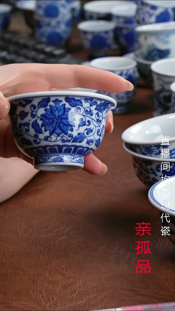 景德镇高端茶器景德镇墨奈纯手工手绘高端茶器