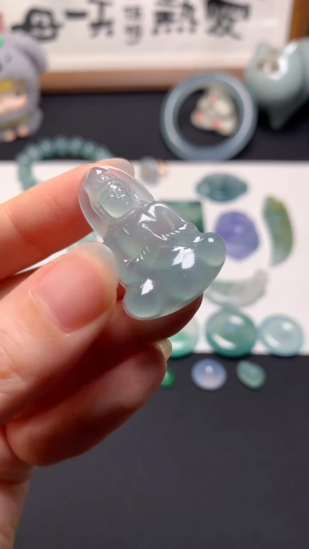 未镶嵌定制翡翠0232125555  34-24-5.3