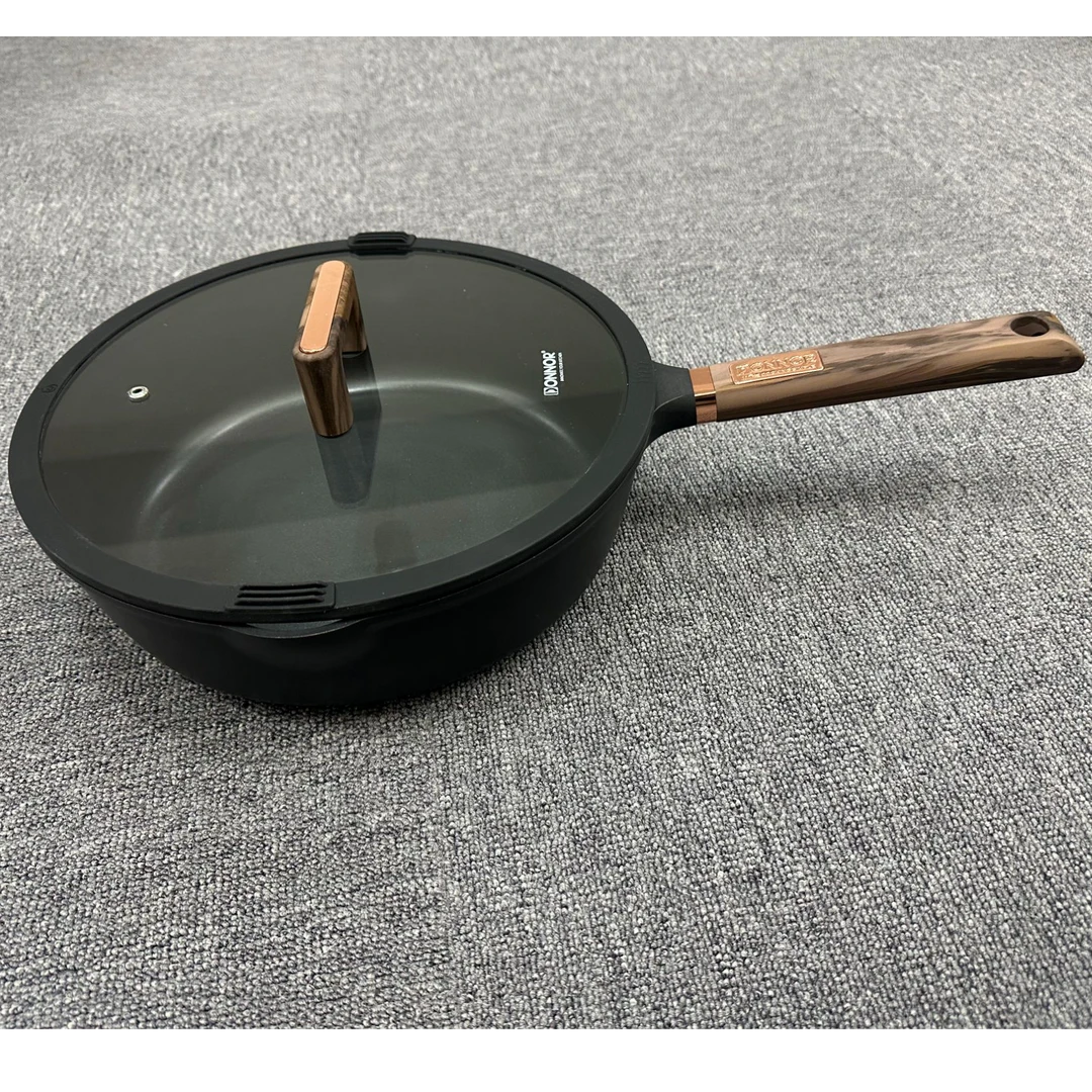 【大姐专属】DONNOR30cm富丽煎炒锅不粘锅全灶具通用