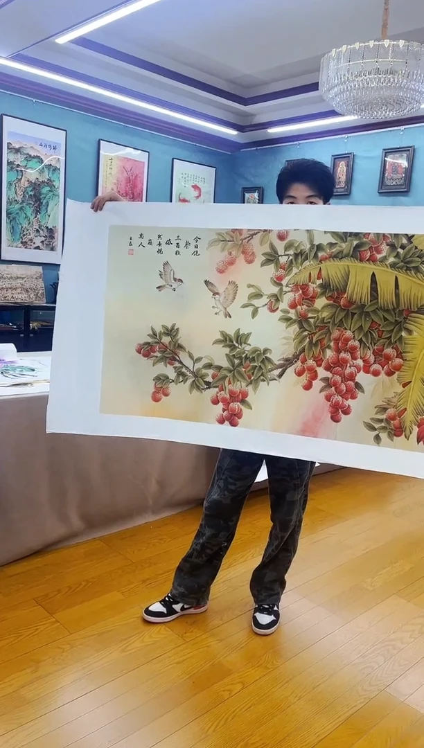 国画九霄甄选国画作品zhb050