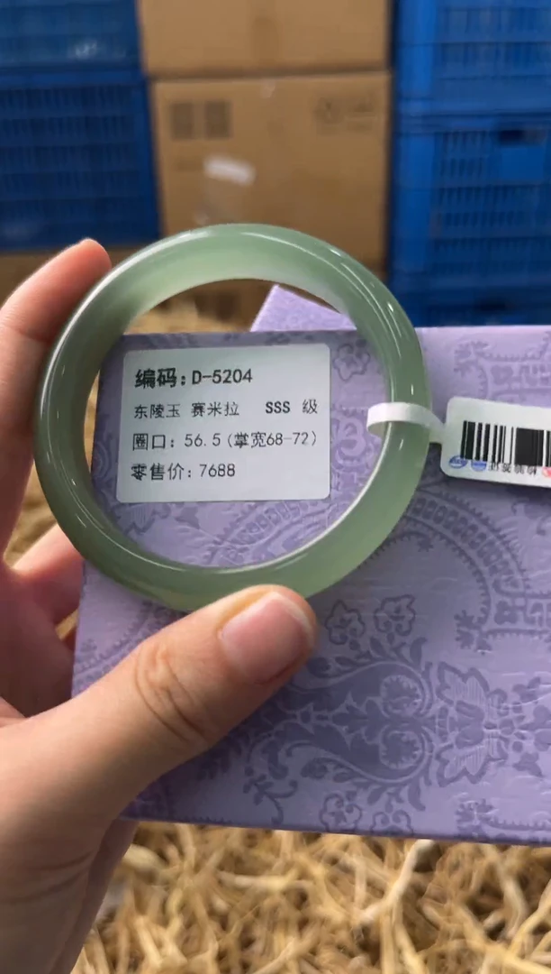 未镶嵌手镯石英质玉D-5204
