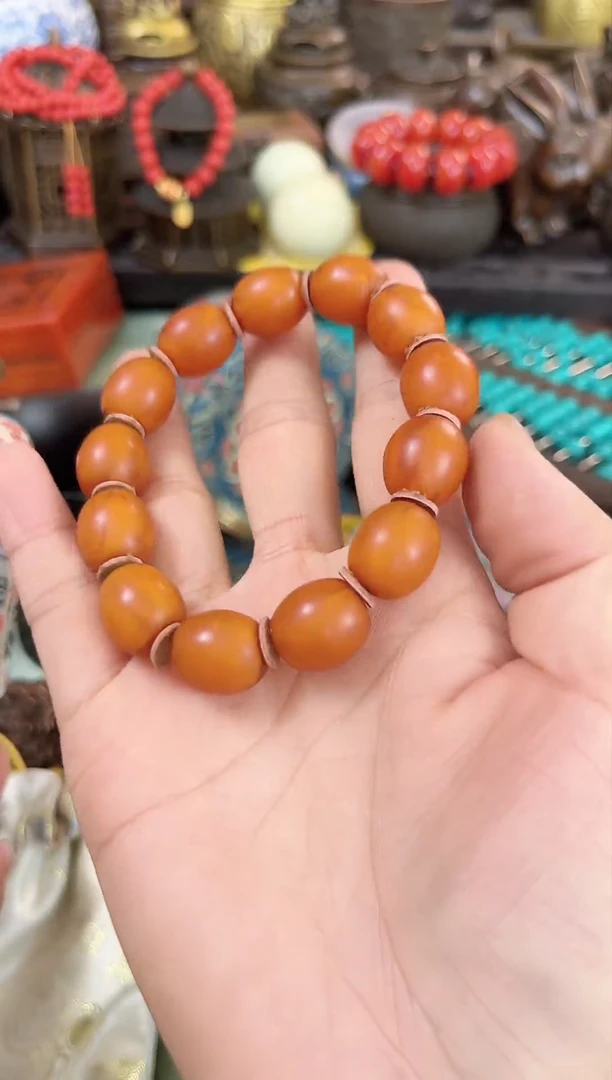 【闪购商品】蜜蜡手链未镶嵌【闪购商品闪购商品】
