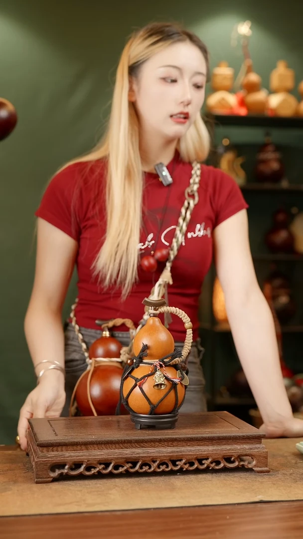 39号精品天然大漆酒葫芦一物一拍~