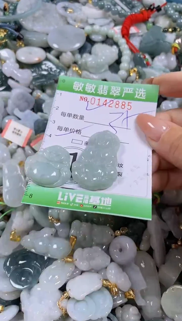 【闪购商品】翡翠未镶嵌颈饰闪购0142885多样性发其一