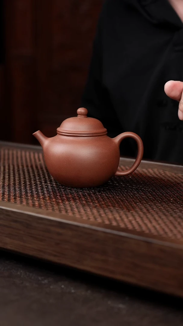 茶壶紫砂底槽清明式掇球