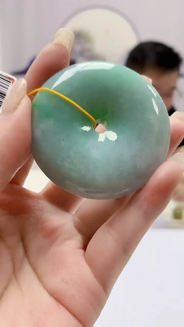 定制翡翠未镶嵌5124ms-毛货挂件12