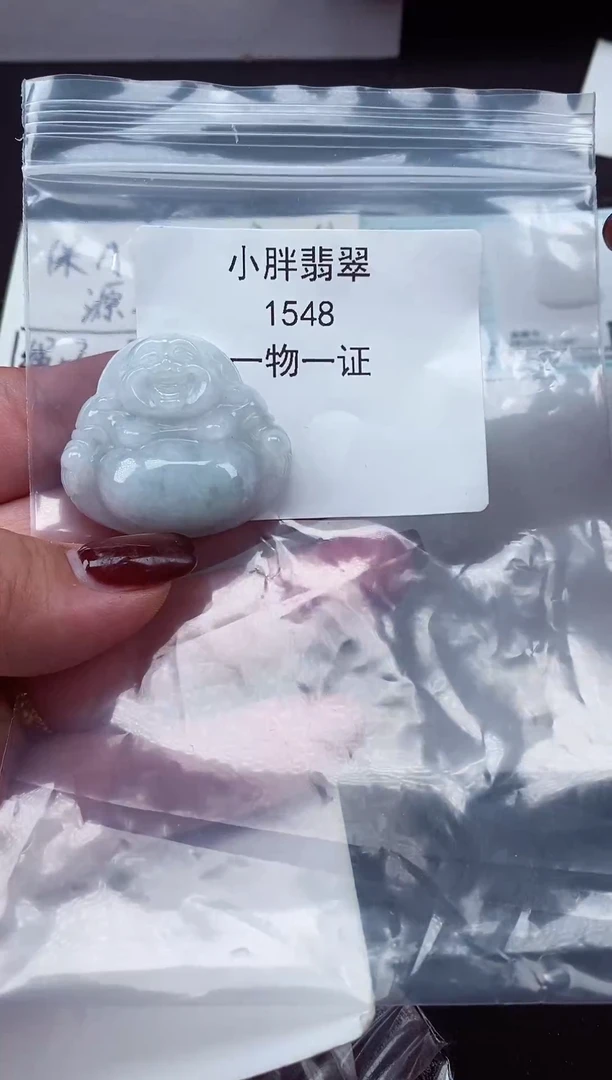 颈饰未镶嵌翡翠缅甸天然A货翡翠1548