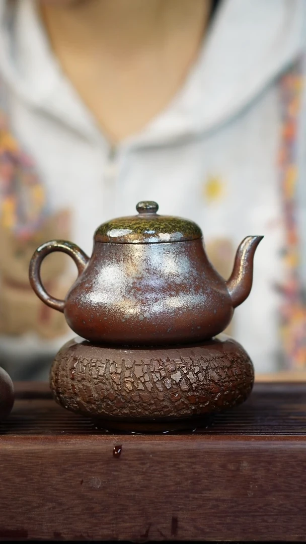 茶壶紫砂柴烧紫砂君德