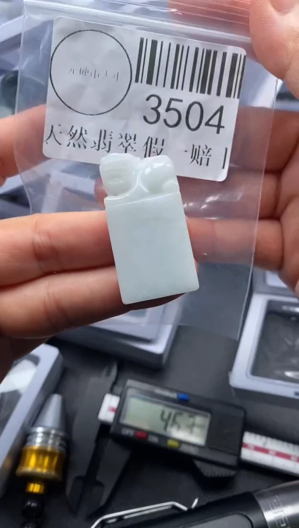 吊坠(不含链)未镶嵌翡翠3504
