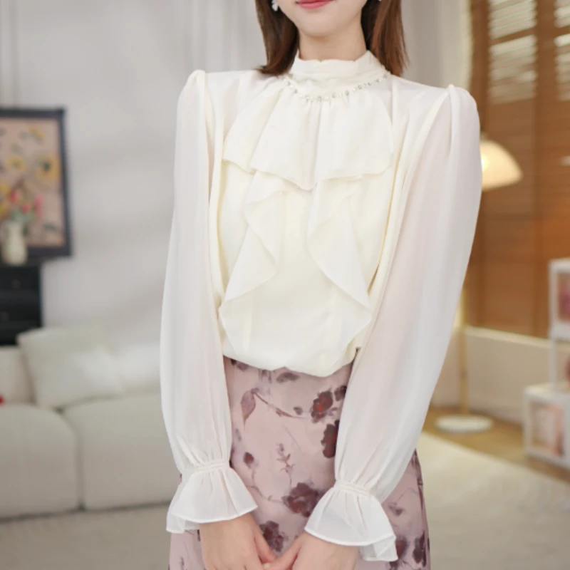 之曼ZM【心动际遇】轻奢衬衣2025新款长袖百搭时尚