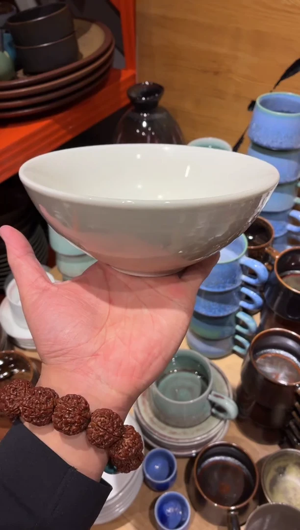 瓷片7.5 寸定白面碗（福利款）