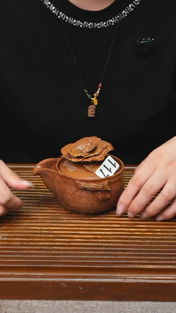 万古烧粗陶手工茶具