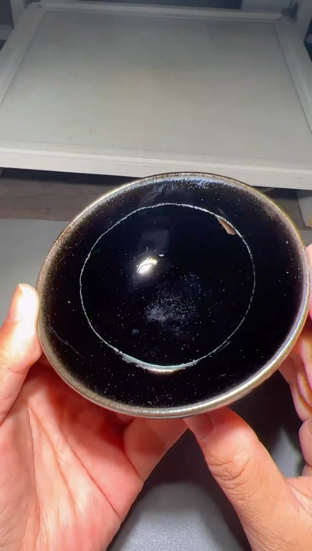 茶盏建窑建盏 吉井仑柴烧