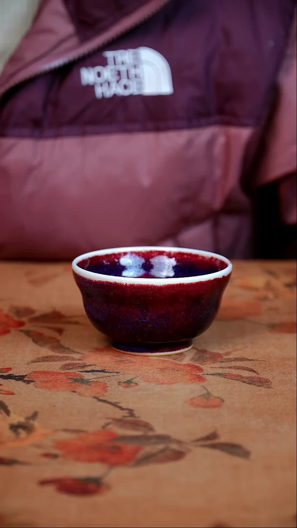 杯子瓷全品  钧瓷原产地茶器摆件