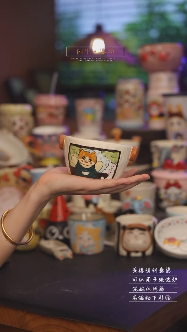 景德镇可爱设计师款陶瓷