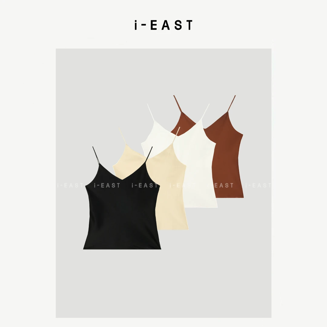 i-EAST 夏日塔塔~气质抹胸吊带背心-5C PS7891